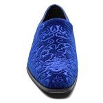 Royal Blue Slip-On Loafers for Men