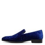 Royal Blue Slip-On Loafers for Men