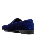 Royal Blue Slip-On Loafers for Men