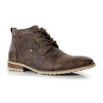 Colorful Men's Casual Brogue Mid-Top Boots