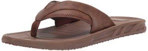 Amazon Essentials Men's Brown Flip Flop Sandals