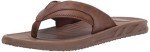 Amazon Essentials Men's Brown Flip Flop Sandals