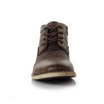 Colorful Men's Casual Brogue Mid-Top Boots