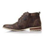 Colorful Men's Casual Brogue Mid-Top Boots