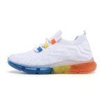 MEMON Women's Rainbow Jelly Sole Sneakers