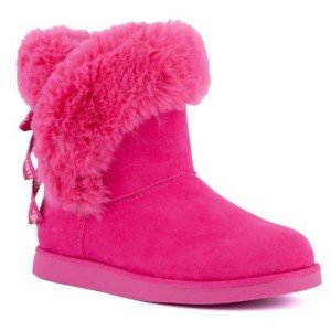 Bright Pink Juicy Couture Women's Slip-On Winter Boots