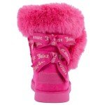 Bright Pink Juicy Couture Women's Slip-On Winter Boots