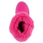 Bright Pink Juicy Couture Women's Slip-On Winter Boots