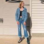 Colorful Glitter Combat Boots for Women