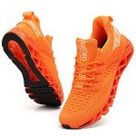Colorful Slip-On Sneakers for Women - Orange 8.5