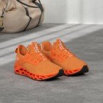 Colorful Slip-On Sneakers for Women - Orange 8.5