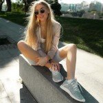 Colorful Women's Slip-On Walking Shoes - Size 9