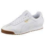 PUMA Roma Basic Men's Sneakers, Gold White, Size 47