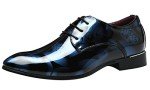 Colorful Floral Pointed Toe Oxford Shoes for Men