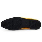 UUBARIS Men's Colorful Tuxedo Loafers, Size 14