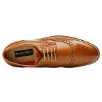 Bruno Moda Men's Classic Wingtip Dress Shoes