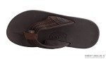 Men's Colorful Rainbow Sandals - Dark Brown 11 D