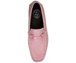 Pink Slip-On Moccasin Loafers for Men Size 12