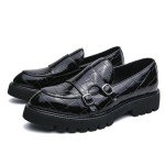 Colorful Men's Slip-On Patent Leather Loafers