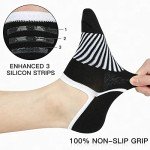 8 Pairs Colorful No Show Socks for Men