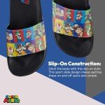 Colorful Nintendo Mario Slide Sandals for Men