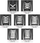 Colorful Flat Shoe Laces for Sneakers – 3 Pairs