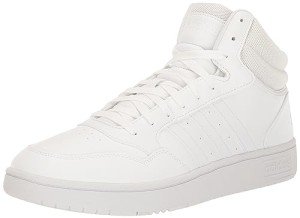 Adidas Men's Hoops 3.0 Mid Sneakers - White