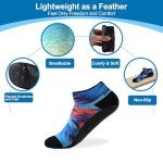 Colorful Quick-Dry Barefoot Socks for All Activities