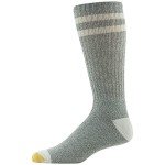 Men's Retro Stripe Crew Socks - 6 Pairs