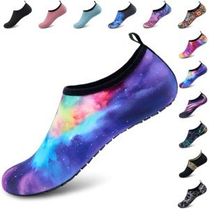 Colorful Quick-Dry Water Shoes for Beach and Pool
