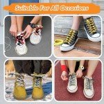 Colorful Flat Shoe Laces for Adults - 3 Colors