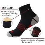 Men's Multicolor Athletic Socks - 6 Pairs