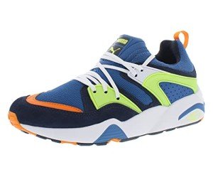 PUMA Men's Blaze of Glory Energy Shoes - Lake Blue/Vibrant Orange