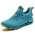 Men's Lake Blue Casual Athletic Sneakers Size 8