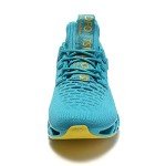 Men's Lake Blue Casual Athletic Sneakers Size 8