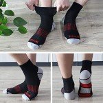Men's Multicolor Athletic Socks - 6 Pairs