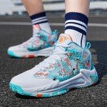 Colorful Breathable Mesh Basketball Sneakers for All