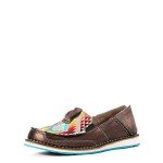 BMVY9 Women's Colorful Cruiser Shoes - Copper/Rainbow