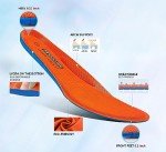 Colorful Women's Platform Lace-Up Sneakers - Green/Orange