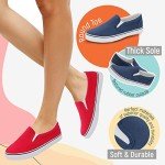 Colorful Low-Top Slip-On Women's Canvas Sneakers