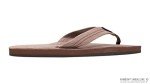 Rainbow Sandals: Vibrant Leather Men's Flip Flops