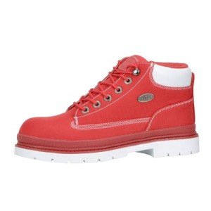Lugz Drifter Ripstop Boots for Men - Red/White