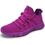 Lightweight Purple Non-Slip Running and Gym Shoes
