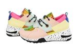 Lucky Step Women's Retro Hologram Sneakers