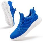 Coolprince Women's Lightweight Blue Running Sneakers 9.5