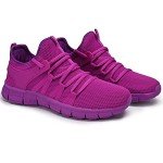 Lightweight Purple Non-Slip Running and Gym Shoes