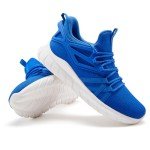 Coolprince Women's Lightweight Blue Running Sneakers 9.5