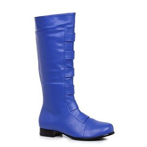 Men's Blue Knee High Colorful Boots by Ellie