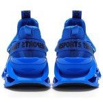 Men's Royal Blue Slip-On Breathable Running Sneakers