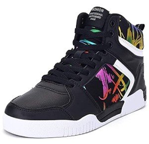 Colorful High-Top Fashion Sneakers for Everyone
